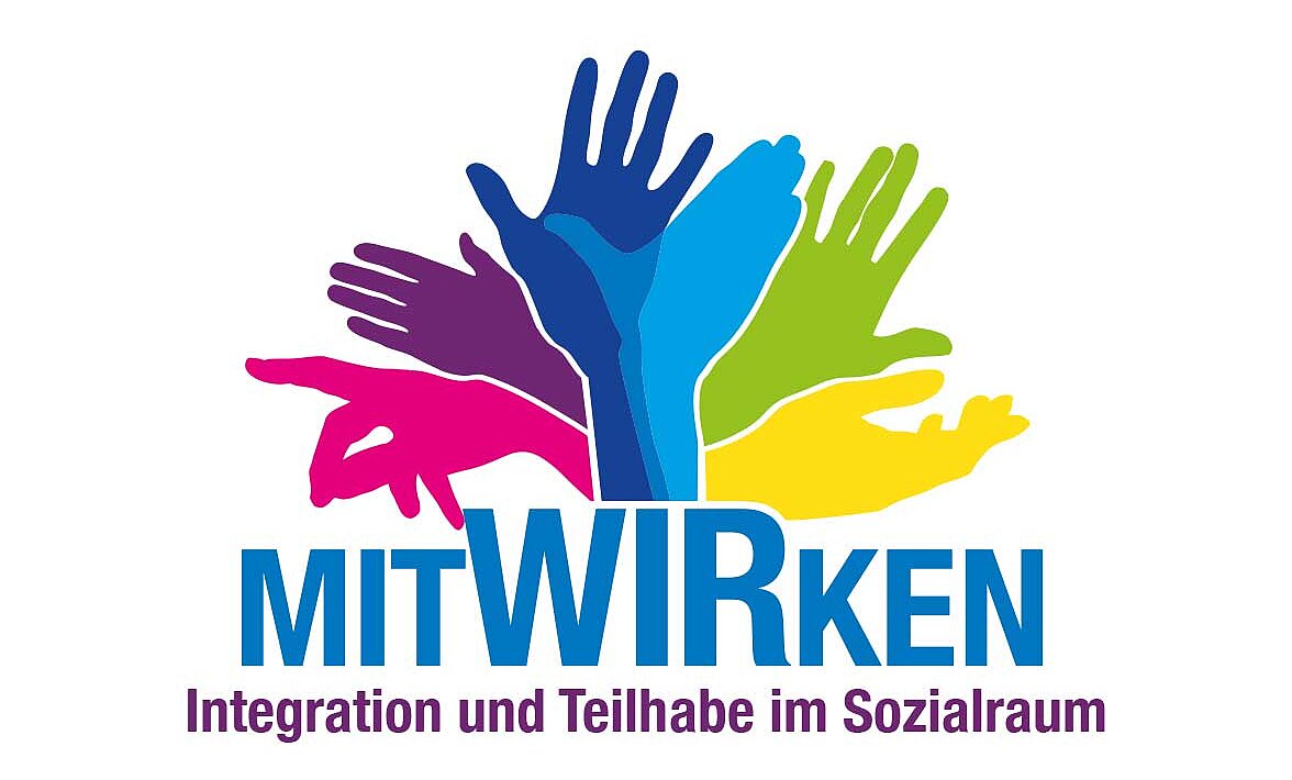 Logo des Projekts „mitWIRken – Integration und Teilhabe im Sozialraum“